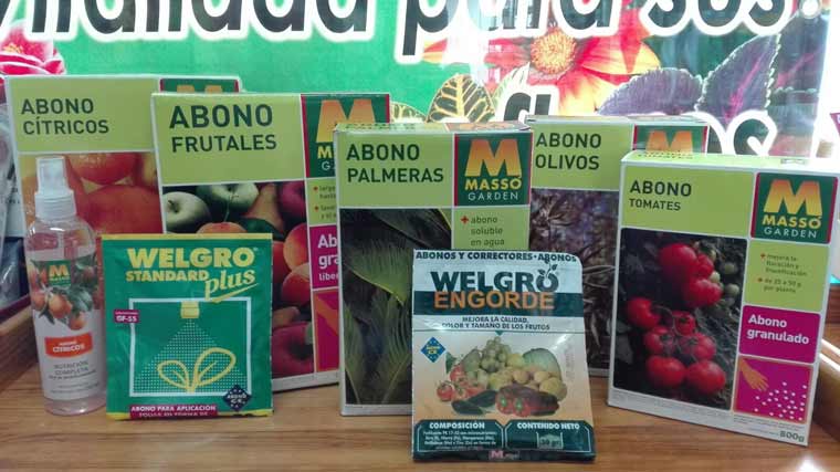 Abono especial para árboles frutales